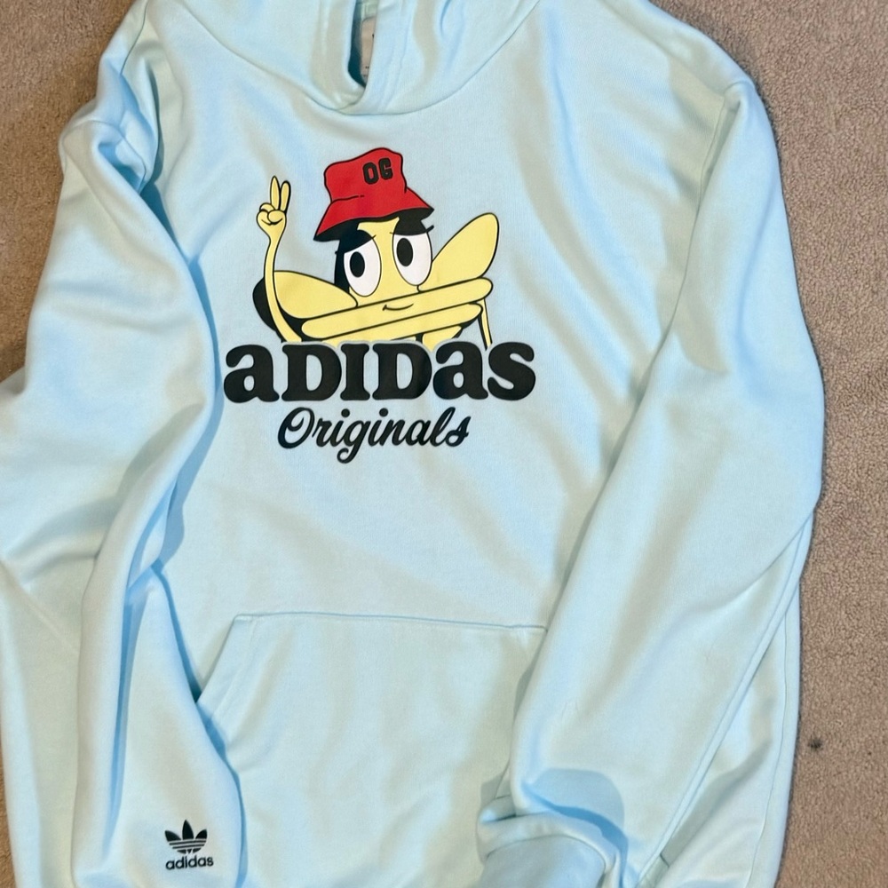 Adidas Originals Graphic Hoodie Youth Large